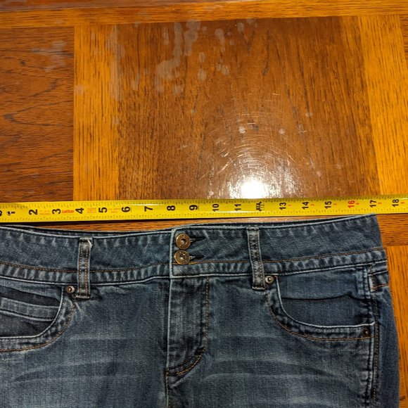 ELLE DARK BLUE JEANS SIZE 12R BOOT CUT - Picture 10 of 11